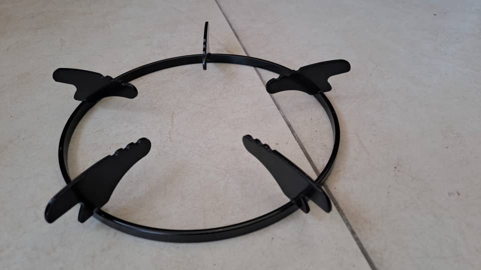 Spare five ear black grill
